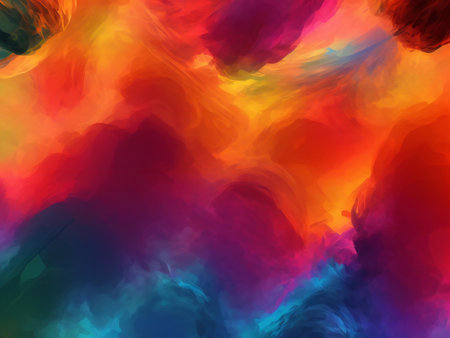Abstract digital art background wallpaper ai generatedの素材