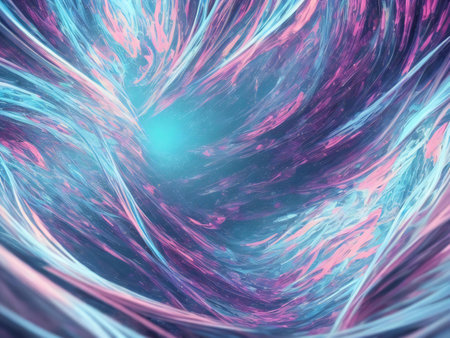 Abstract digital art background wallpaper ai generatedの素材