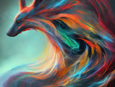 Abstract background images wallpaper ai generatedの素材