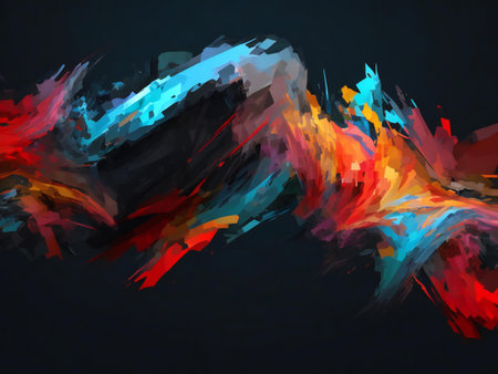 Abstract background images wallpaper ai generatedの素材