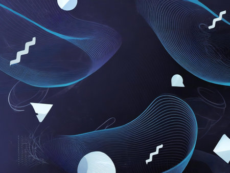 Abstract background design images wallpaper ai generatedの素材
