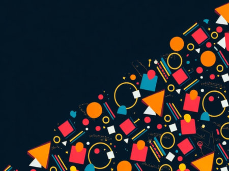 Abstract background design images wallpaper ai generatedの素材