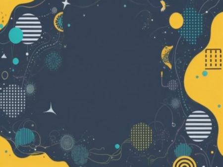 Abstract background design images wallpaper ai generatedの素材