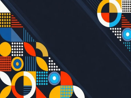 Abstract background design images wallpaper ai generatedの素材