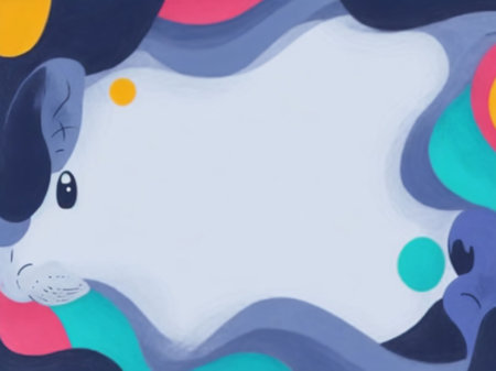 Abstract background design images wallpaper ai generatedの素材