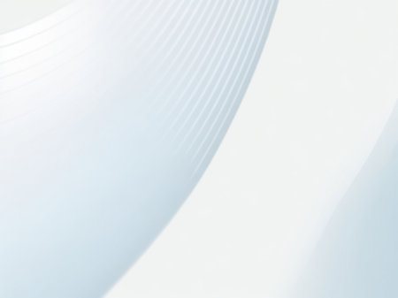 abstract background with white and blue stripes. 3d render illustrationの素材