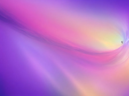 abstract background with some smooth lines in it and a rainbow coloredの素材