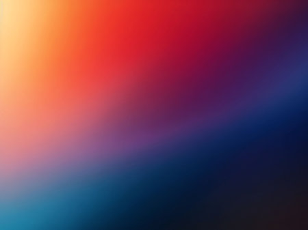 abstract background with multicolored blurred lines and bokehの素材