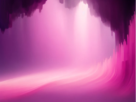 abstract background with pink and purple light in a cave, 3d illustrationの素材
