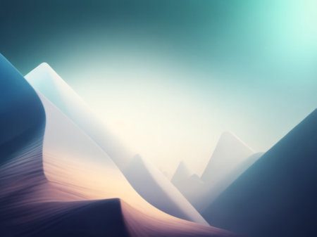 abstract background with some soft shades on it and a blue skyの素材