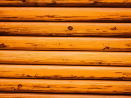 Wooden wall texture background, wood plank pattern for interior or exterior design.の素材