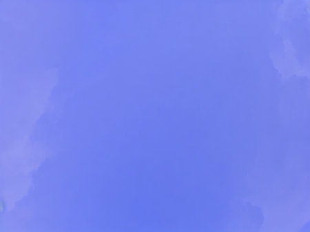 Blue sky background with white clouds. Abstract background with copy space.の素材