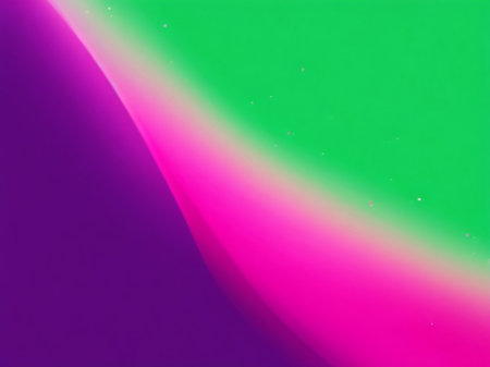 abstract background with smooth lines in pink, green and purple colorsの素材