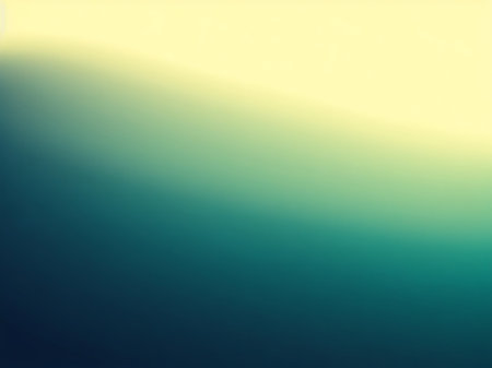 abstract background with smooth lines in blue, yellow and green colorsの素材