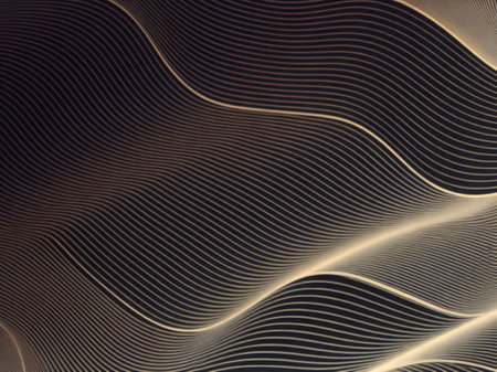 Abstract wavy background. Elegant pattern for business presentations.の素材