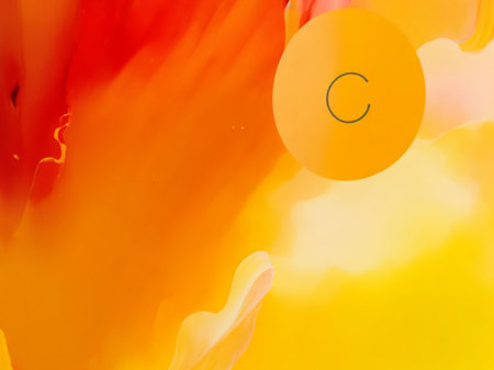 Colorful oil paint mixing in water. Colorful abstract background.の素材