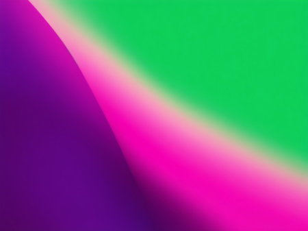 abstract background with smooth lines in purple, pink and green colorsの素材