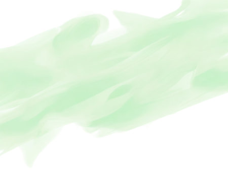 green paint on a white background. abstract painting. watercolor textureの素材