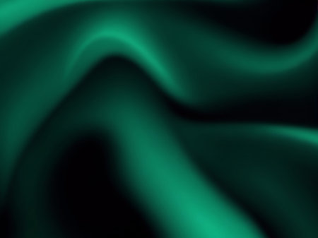 abstract background with smooth lines in green and black colors for designの素材