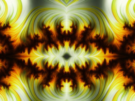 Kaleidoscope of color with beautiful ornamental - Thorough background summary - seamlessの素材