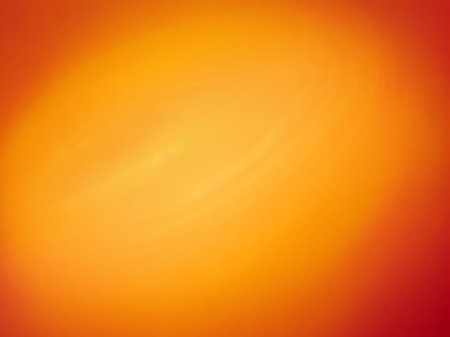 abstract orange background with smooth lines and bokeh effect.の素材