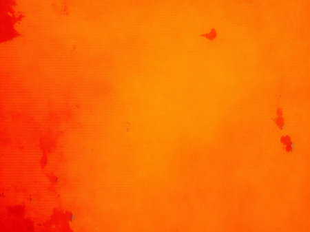Grunge orange background with space for your text or image.の素材