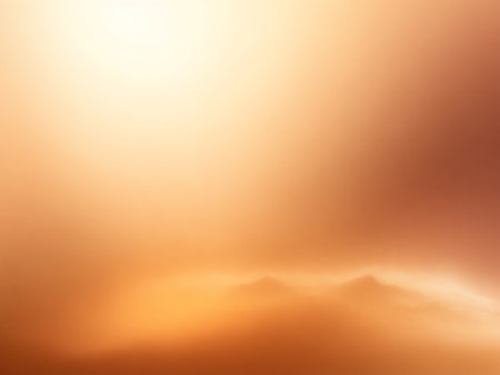 Sunset over the mountains. Sunrise in the mountains. Mountain landscape.の素材