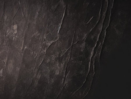 Black stone texture background. Black stone background. Black stone background.の素材