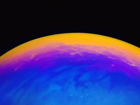 Planet Earth in outer space. Elements of this image furnished by NASAの素材