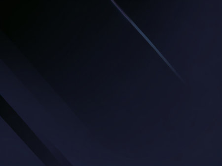 Dark blue abstract background with some smooth lines in it (3d render)の素材