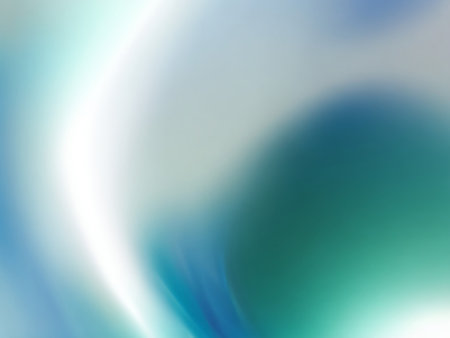 abstract background with smooth lines in blue and turquoise colorsの素材