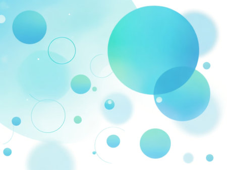 Abstract background with blue circles. Vector illustration for your design. Eps 10.の素材