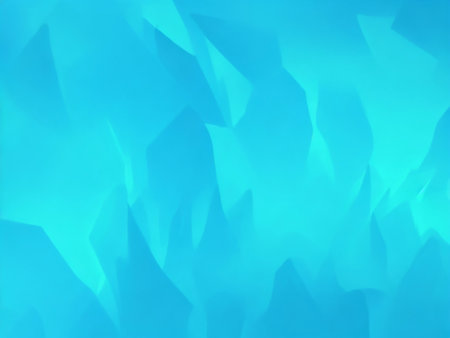abstract blue background with crumpled paper, digitally generated imageの素材