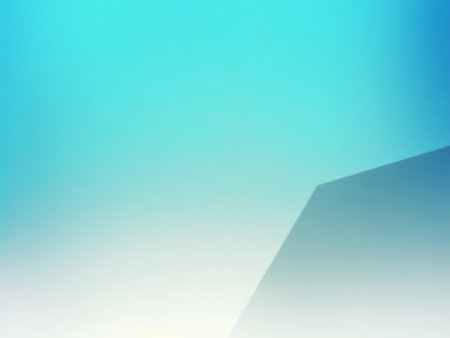 Abstract blue and white gradient background with copy space for your text.の素材