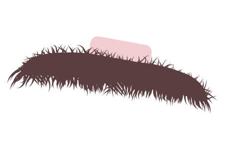 elegant pink hat with feathers on the brimのイラスト素材