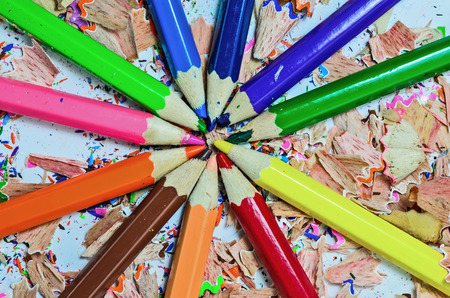 Colorful pencils