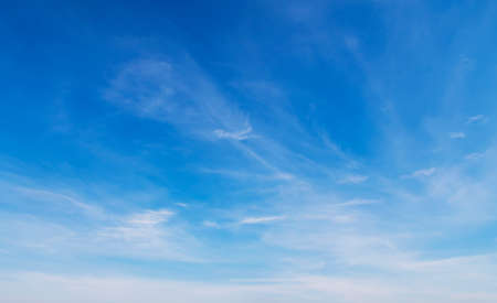 white cloud with blue sky backgroundの写真素材