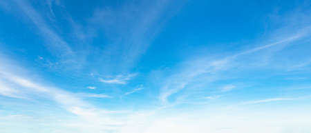 blue sky with white cloud backgroundの写真素材