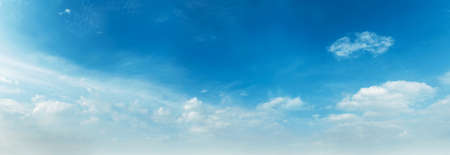 blue sky with white cloud backgroundの写真素材