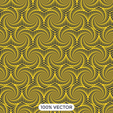 Geometric seamless patterns. Abstract geometric hexagonal graphic design print 3d cubes pattern. Seamless geometric cubes pattern.のイラスト素材