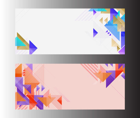 Minimalistic design, creative concept, modern diagonal abstract background Geometric element. Diagonal lines and triangles. vector stock illustrationのイラスト素材