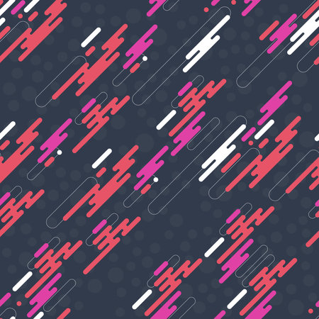Abstract background material combined with circles and diagonal lines, vector illustrationのイラスト素材
