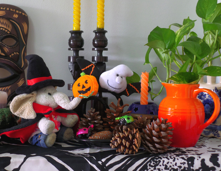 Can't Wait to Celebrate the Coming Halloween !! Halloween Decoration !!の写真素材