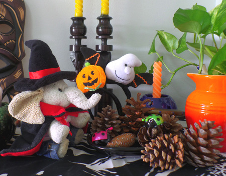 Let's Celebrate the cutest Halloween with Lovely Toys !!の写真素材