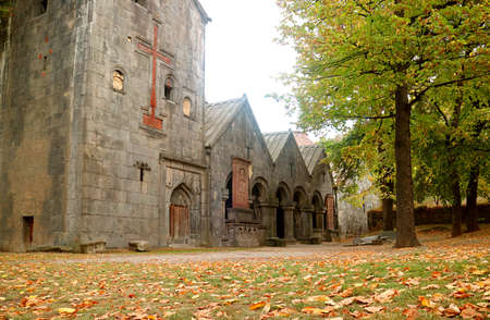 Sanahin Monastery Complex in Autumn, an Impressive UNESCO World Heritage Site in Lori Province of...