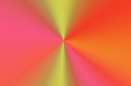 Futuristic Gradient Gold and Pink Ray for Abstract background