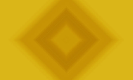 Multi-layers Gradient Mustard Yellow 3D Diamond Square Frames for Abstract Background
