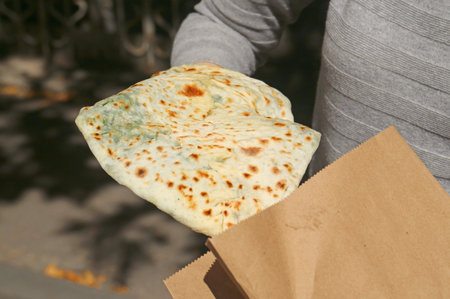 Zhingyalov Khats, Tasty Armenian Flatbread Stuffed with  Herbs and Green Vegetables