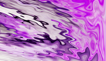 Abstract background of gradient Purple 3D spreading liquid texture