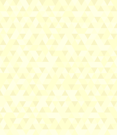 Yellow triangle pattern. Seamless vector background with light and dark yellow trianglesのイラスト素材